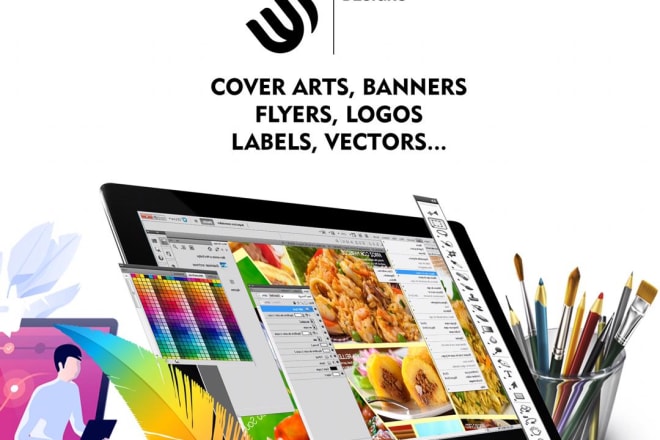 I will do any graphic design related job, flyers, photoshop designs, cover arts