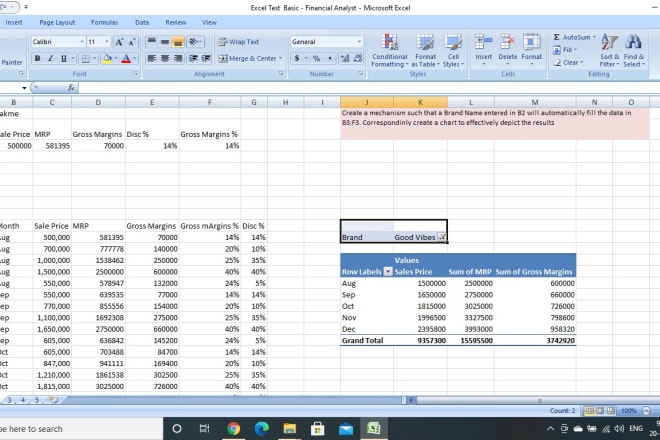 I will do any kind of excel, word, pdf work for 2 hrs for 5 USD