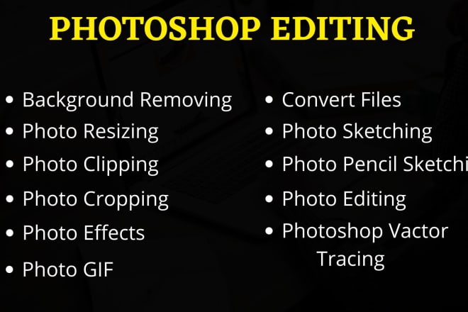 I will do any photoshop editing 100 photos