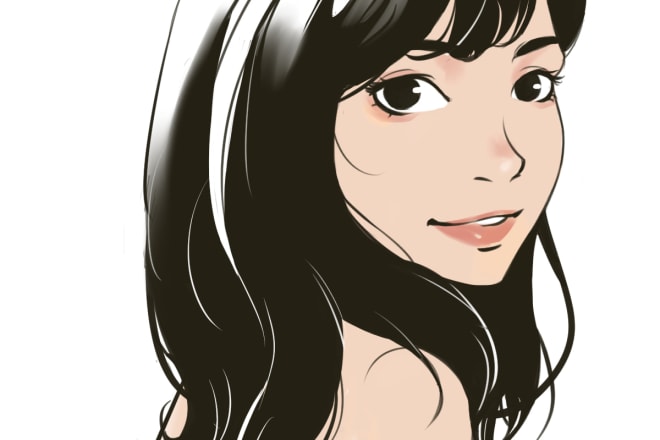 I will do any portraits, anime or semi realistic