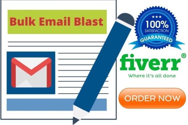 I will do bulk email blast, bulk email send, and email verification