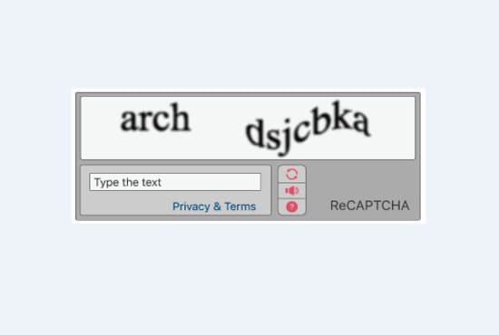 I will do captcha and data job for any