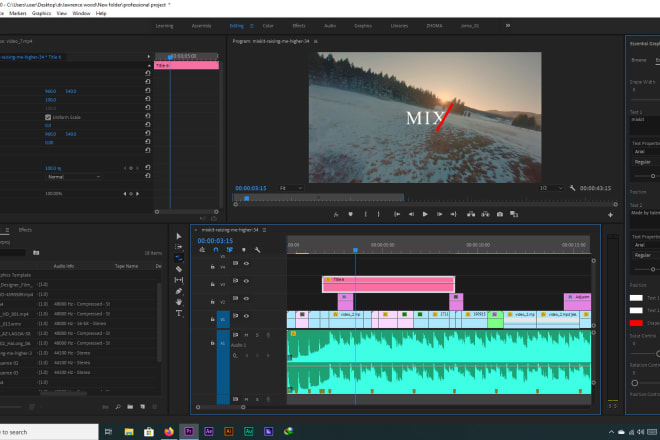 I will do color grading and correction for youtube and instagram videos