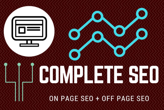 I will do complete seo of your site for 1st page ranking on google