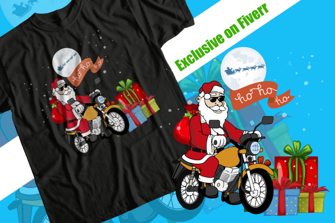 I will do custom creative christmas hoodies t shirt sweater design