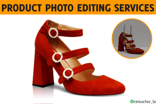 I will do ecommerce product photo editing, photoshop editing, photo retouching