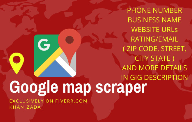 I will do endless google maps scraping, business leads with social urls