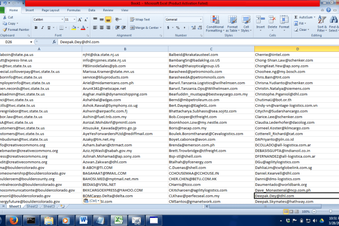 I will do extract email database for your business