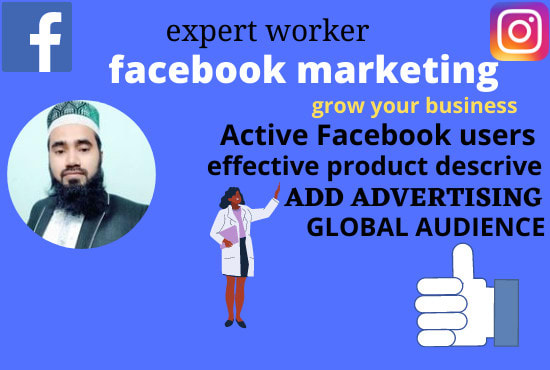 I will do facebook marketing and promote for any USA company