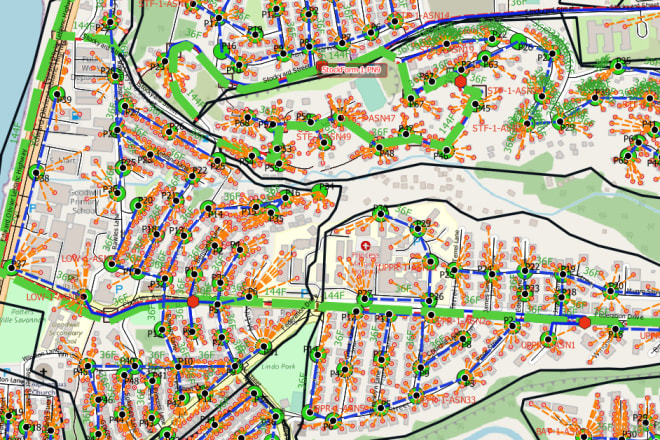 I will do ftth, hld,lld, bom, plan, design, and map with gis