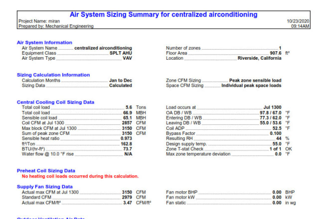 I will do hvac project designing and drafting