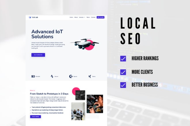I will do local search engine optimization for your blog or website