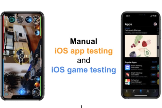 I will do manual ios app testing and ios game testing