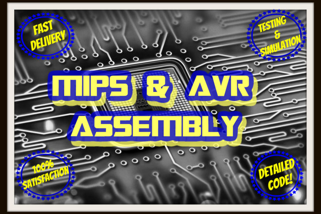 I will do mips, avr assembly and verilog projects