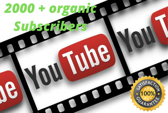 I will do organic promotion of your youtube channel