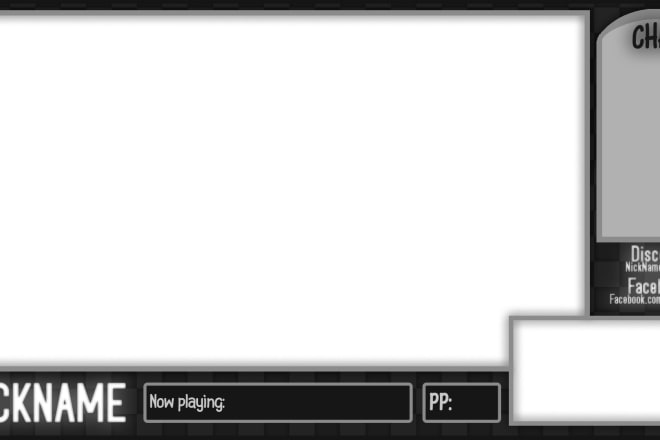 I will do overlay for osu, fortnite, csgo, minecraft, lol, valorant