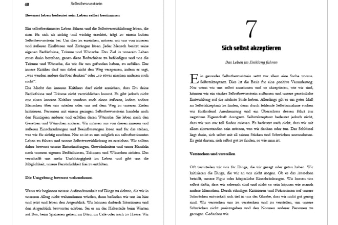 I will do paperback and ebook formatting, print book design for KDP