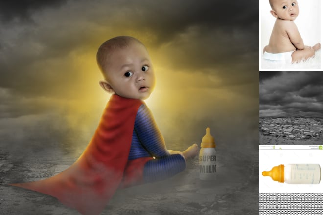 I will do photo manipulation with your idea