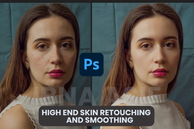 I will do skin headshot retouch blemishes removal model fashion beauty retouch enhance