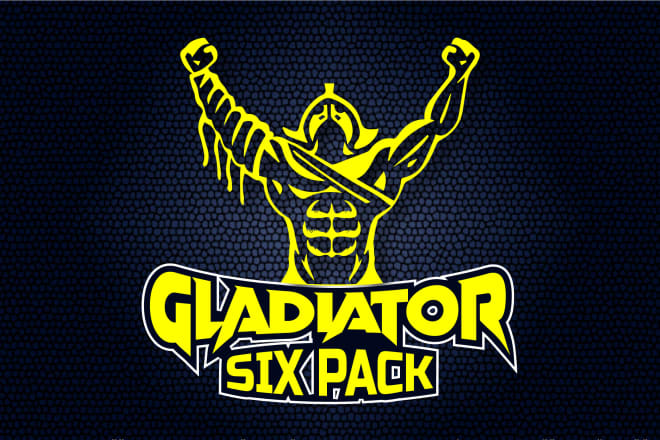 I will do slim and smart 3d gym fitness logo design with copyright