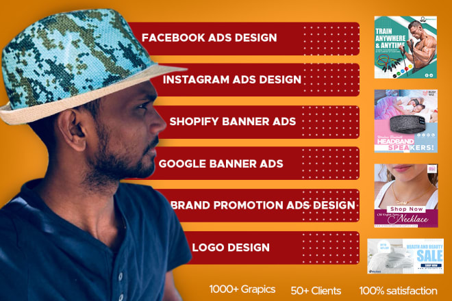 I will do social media ads design using ps and ai