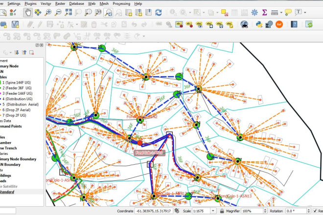 I will do spatial analysis using geospatial techniques