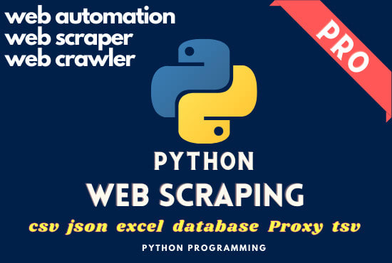 I will do web scraping, web scraper, data mining, web automation