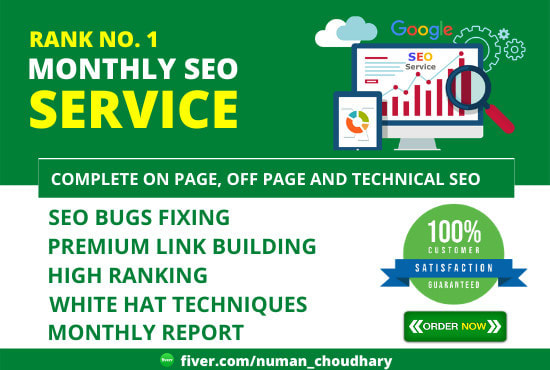 I will do website seo make best google rating