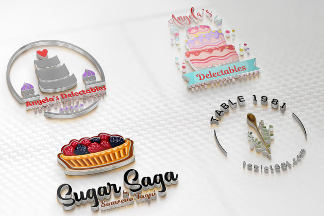 I will do2 awesome bakery logo