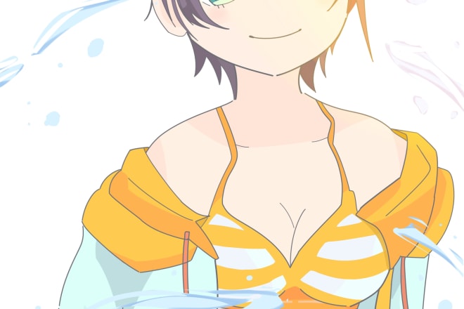 I will draw anime style art commission by effusan