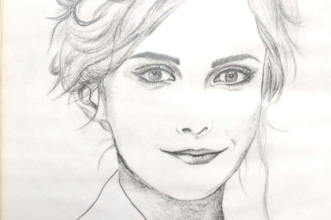 I will draw beautiful pencil sketch drawings