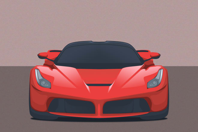 I will draw cartoon car from photo
