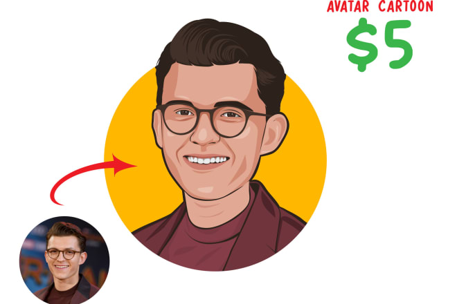 I will draw headshot avatar portrait cartoon in 24 hours