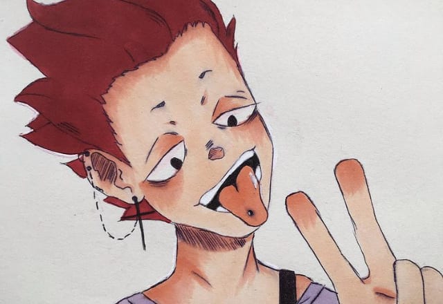 I will draw or sketch you in my style or semi realistically
