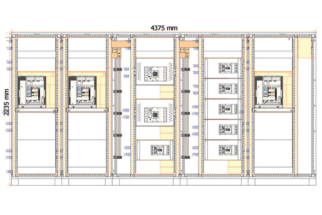 I will draw, type tested panel board design and sld with autocad