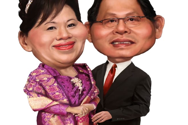 I will draw you as a caricature