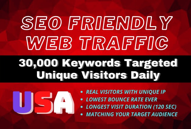 I will drive USA traffic to your website