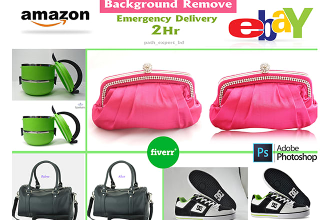 I will edit amazone, ecommerce product images, background remove