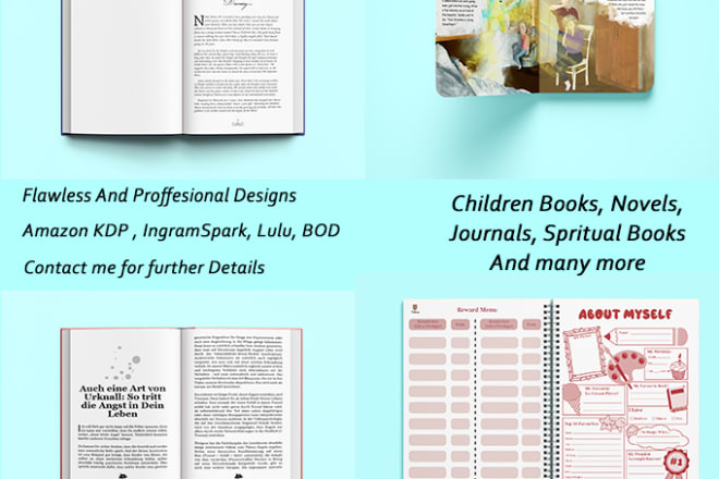I will flawlessly format, typeset and layout your book and journals