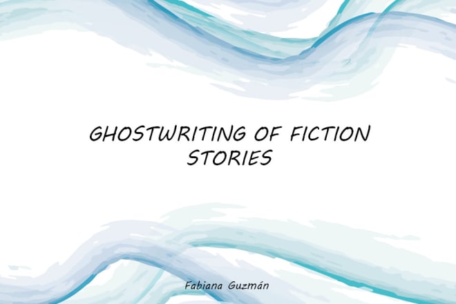 I will ghostwrite for you a outstanding short story