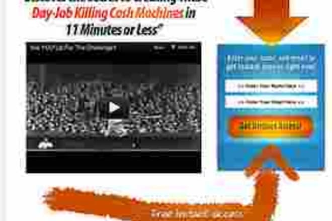 I will give you 15 Professional Video Squeeze Page templates