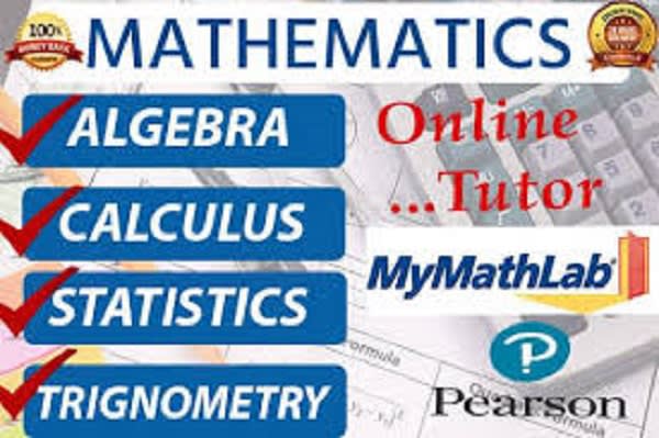 I will help in algebra,math,statistics and calculus