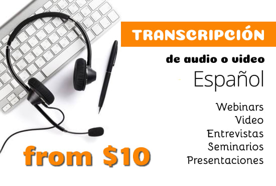 I will impeccable spanish transcription service