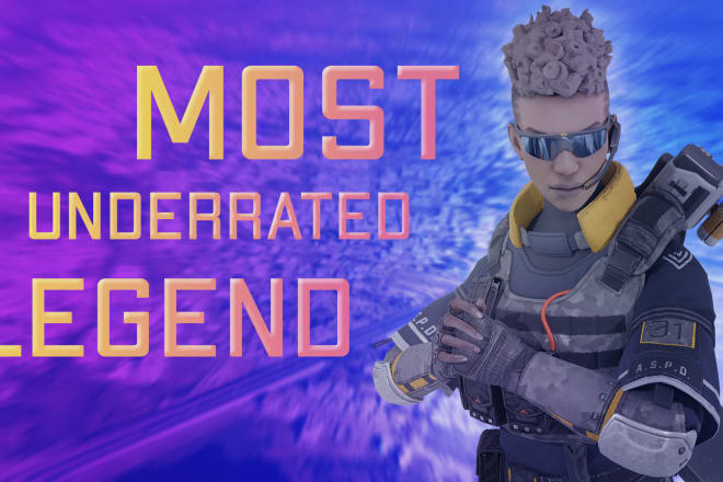 I will make a epic 3d apex legends, valorant or fortnite thumbnail