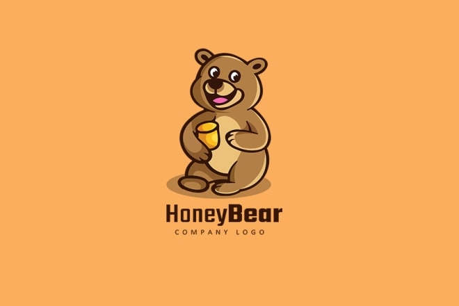 I will make a simple premium mascot cartoon animal logo