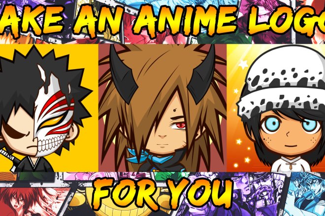 I will make an anime logo,avatar for you