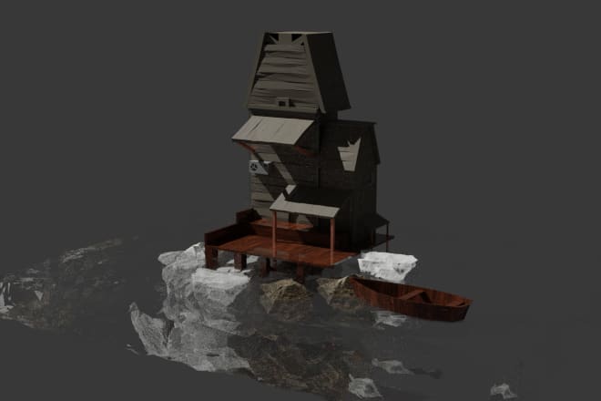 I will make an isometric 3d design for you