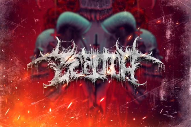 I will make custom death metal logo for you band in 12hrs
