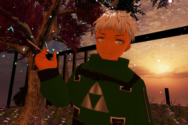 I will make you a personnal vrchat avatar in anime style
