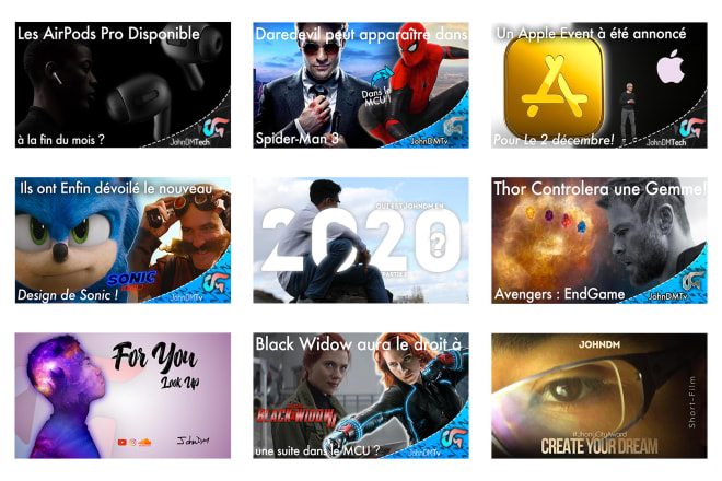 I will make your youtube thumbnail
